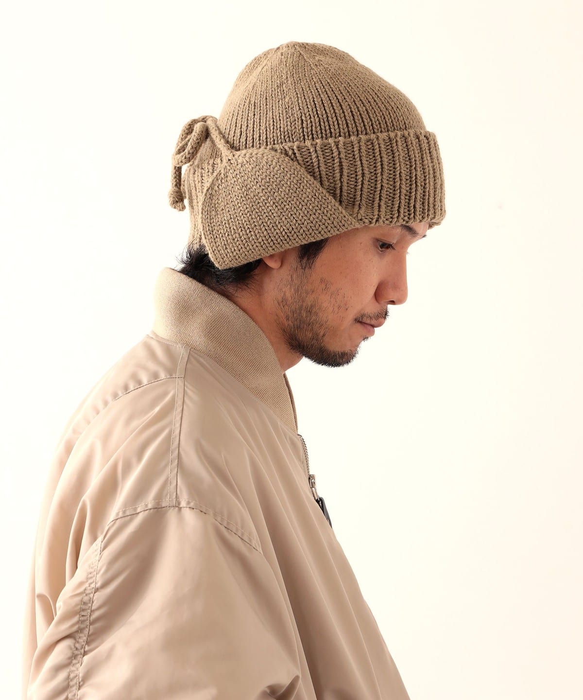 RACAL ラカル / イヤーフラップ ニットキャップ 帽子 WOMEN BEIGE ONE SIZE RACAL ラカル / イヤーフラップ ニットキャップ 帽子 WOMEN BEIGE ONE SIZE