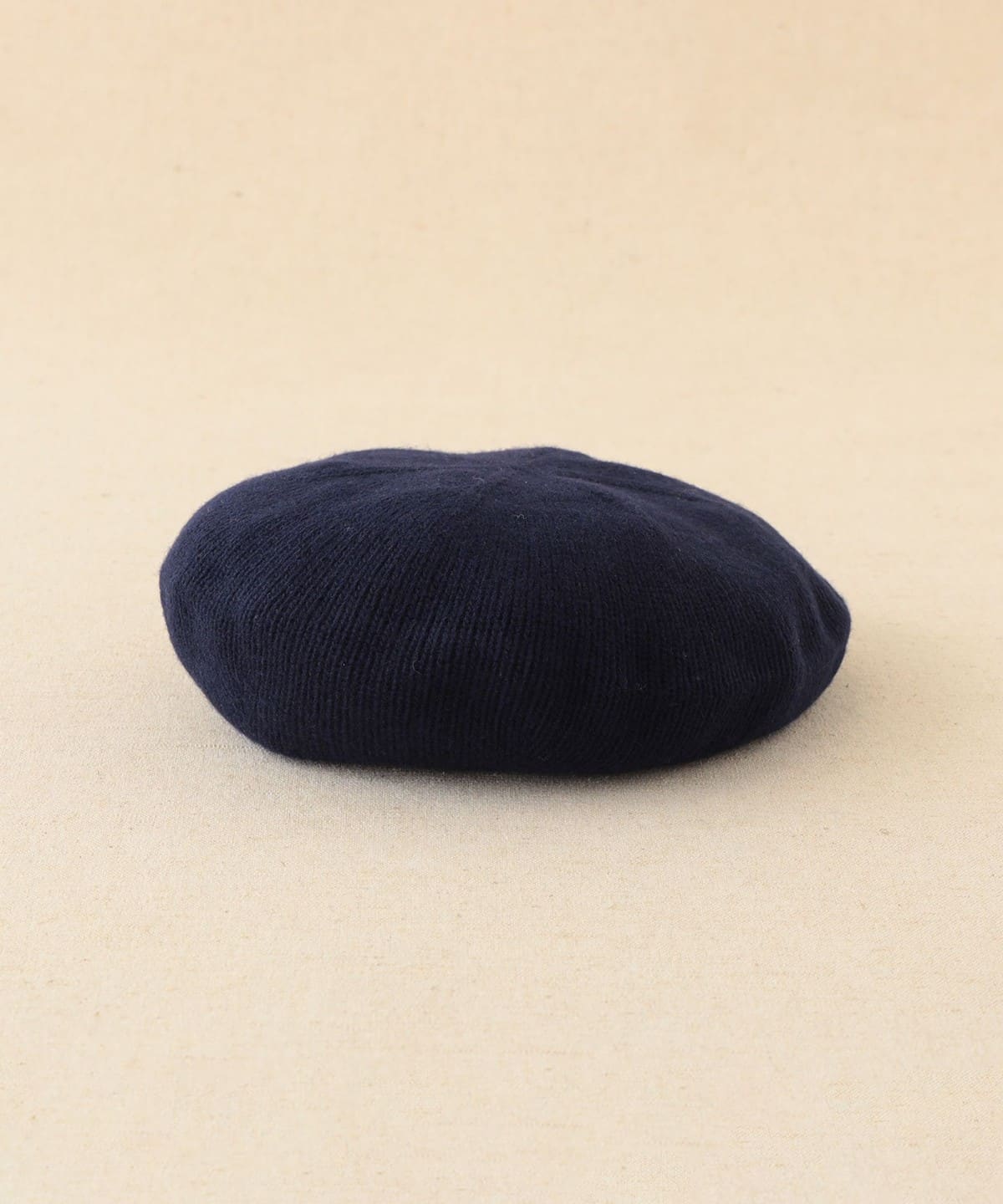 RACAL ラカル / Soft Wool Knit Beret Tam 帽子 WOMEN NAVY ONE SIZE