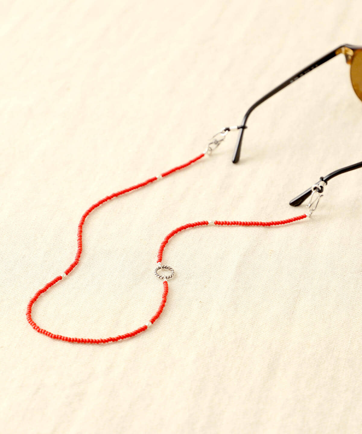 【受注生産商品】MASATO INOUE マサト イノウエ / ビーズ ネックレス & グラスコード NL-SDBD-8/0-GC アクセサリー WOMEN RED ONE SIZE 【受注生産商品】MASATO INOUE マサト イノウエ / ビーズ ネックレス & グラスコード NL-SDBD-8/0-GC アクセサリー WOMEN RED ONE SIZE