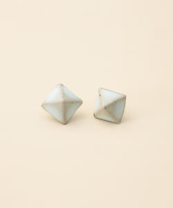 HIZEN jewelry / 武雄焼 スタッズ モチーフ ピアス