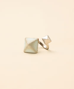 HIZEN jewelry / 武雄焼 スタッズ モチーフ デザイン リング