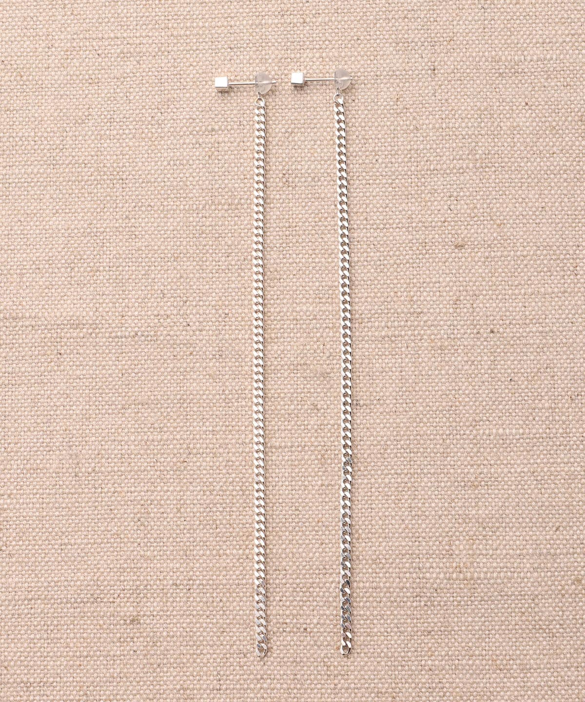 【受注生産商品】MASATO INOUE マサト イノウエ / キヘイ チェーン ロング ピアス PC-CB-14 アクセサリー WOMEN SILVER ONE SIZE 【受注生産商品】MASATO INOUE マサト イノウエ / キヘイ チェーン ロング ピアス PC-CB-14 アクセサリー WOMEN SILVER ONE SIZE