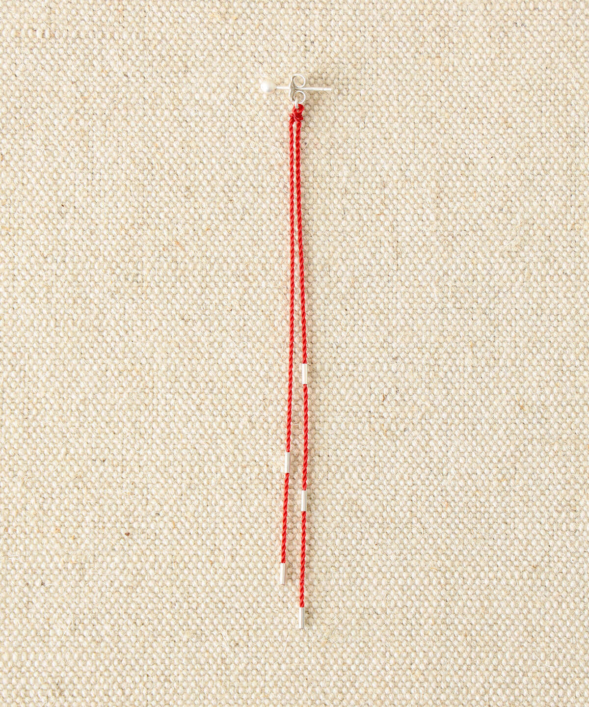 【一部受注生産商品】【別注】MASATO INOUE マサト イノウエ / カラー ストリング ピアス PC-HSI-S-5 アクセサリー WOMEN RED ONE SIZE 【一部受注生産商品】【別注】MASATO INOUE マサト イノウエ / カラー ストリング ピアス PC-HSI-S-5 アクセサリー WOMEN RED ONE SIZE