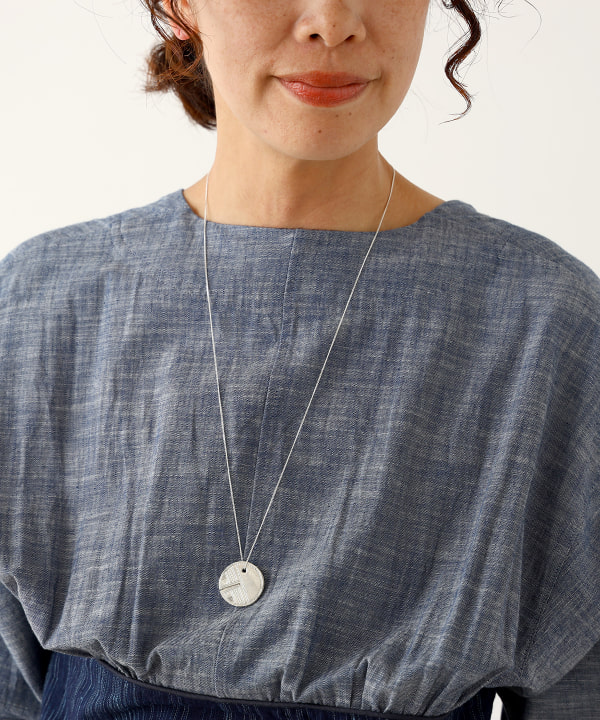 BEAMS Planets（ビームス プラネッツ）OMBRE CLAIRE / 2Way サークル プレート ネックレス ref1（アクセサリー  ネックレス）通販｜BEAMS