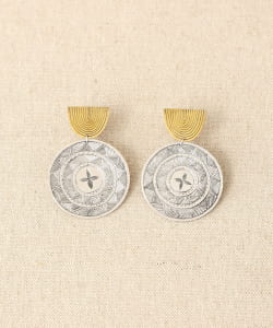 OMBRE CLAIRE / デザイン ピアス ref1425