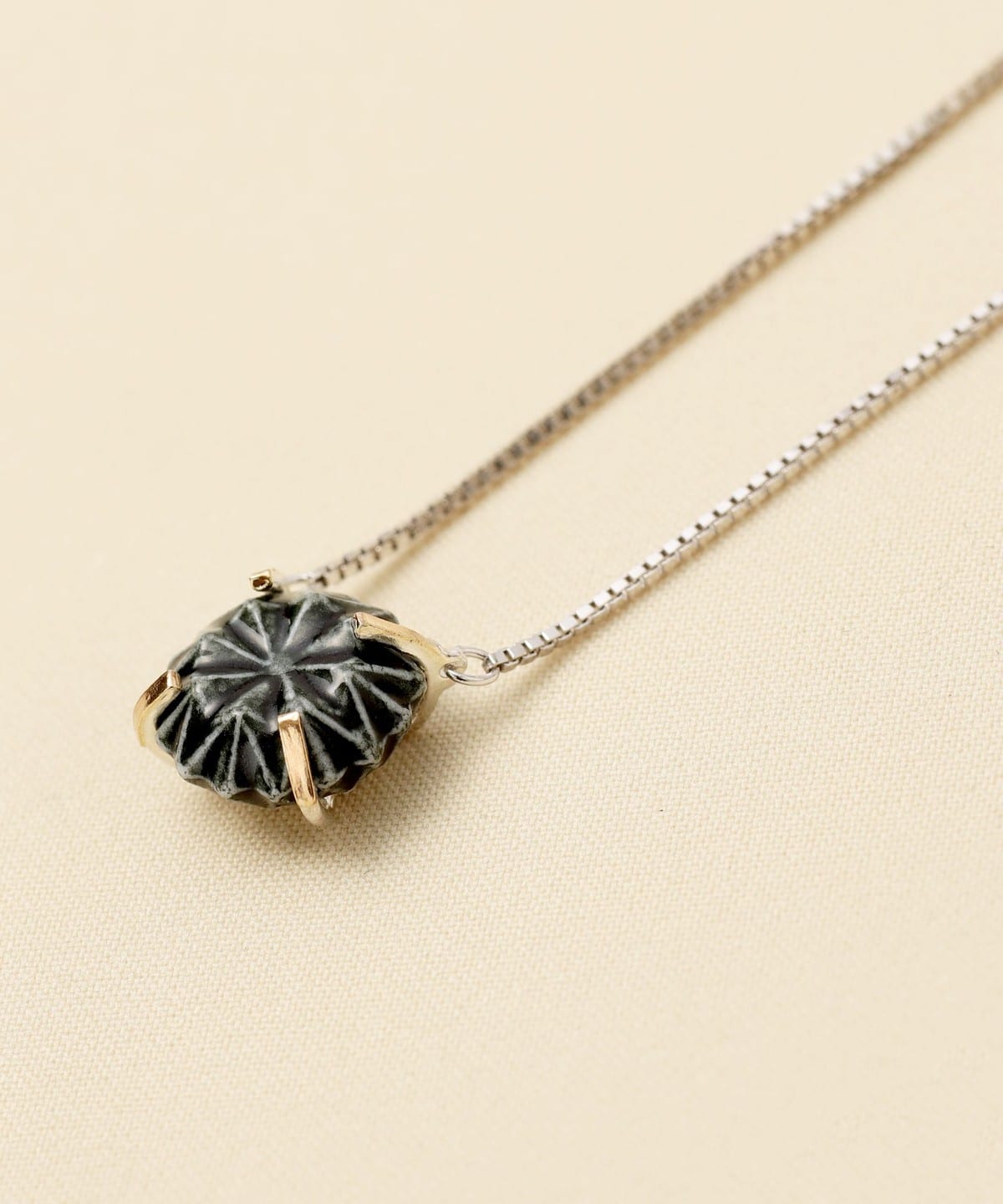 HIZEN jewelry ヒゼンジュエリー / 嬉野吉田焼 セラミック ブリリアントカット ネックレス② アクセサリー WOMEN BLACK ONE SIZE HIZEN jewelry ヒゼンジュエリー / 嬉野吉田焼 セラミック ブリリアントカット ネックレス② アクセサリー WOMEN BLACK ONE SIZE