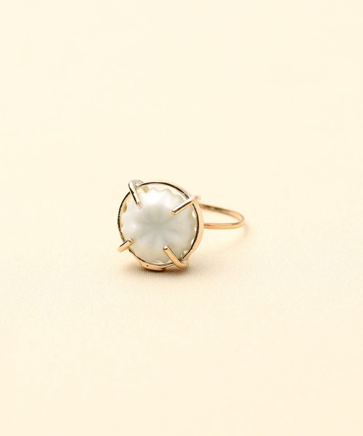 HIZEN jewelry ヒゼンジュエリー / 9号 嬉野吉田焼 セラミック ブリリアントカット リング アクセサリー WOMEN WHITE 9号 HIZEN jewelry ヒゼンジュエリー / 9号 嬉野吉田焼 セラミック ブリリアントカット リング アクセサリー WOMEN WHITE 9号