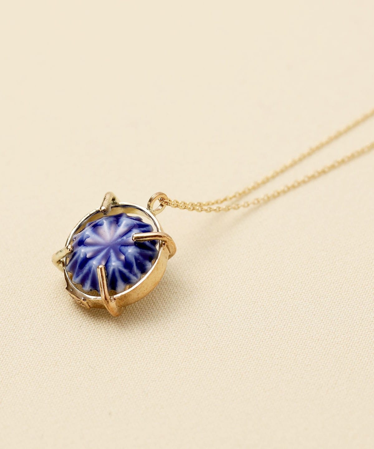 HIZEN jewelry ヒゼンジュエリー / 嬉野吉田焼 セラミック ブリリアントカット ネックレス③ アクセサリー WOMEN 瑠璃色 ONE SIZE HIZEN jewelry ヒゼンジュエリー / 嬉野吉田焼 セラミック ブリリアントカット ネックレス③ アクセサリー WOMEN 瑠璃色 ONE SIZE