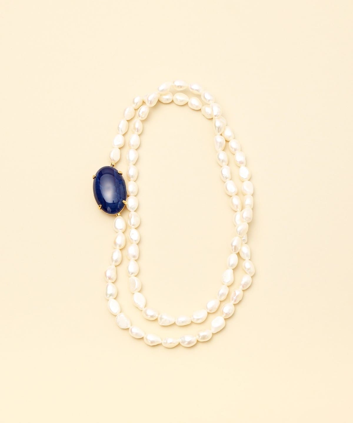 HIZEN jewelry ヒゼンジュエリー / 有田焼 モチーフ × パール ロング ネックレス アクセサリー WOMEN 丸濃 ONE SIZE HIZEN jewelry ヒゼンジュエリー / 有田焼 モチーフ × パール ロング ネックレス アクセサリー WOMEN 丸濃 ONE SIZE