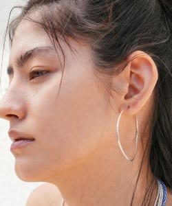 【受注生産商品】MASATO INOUE / ビッグ フープ ピアス PC-FLCT-16-16