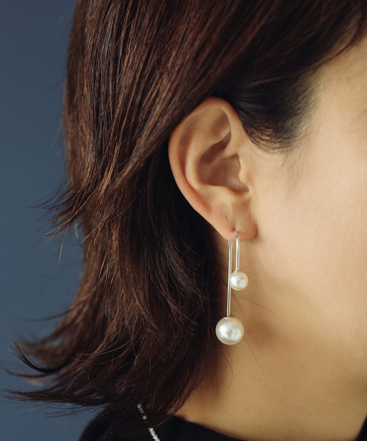 【受注生産商品】MASATO INOUE マサト イノウエ / クリスタルパール ロング ピアPC-SWPR8/12-3 アクセサリー WOMEN Wnite ONE SIZE