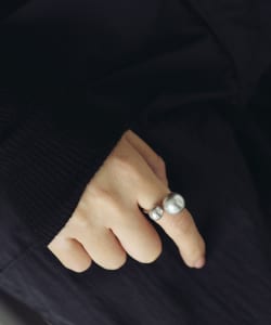 【受注生産商品】MASATO INOUE / クリスタルパール リング R-SWPR-8/12