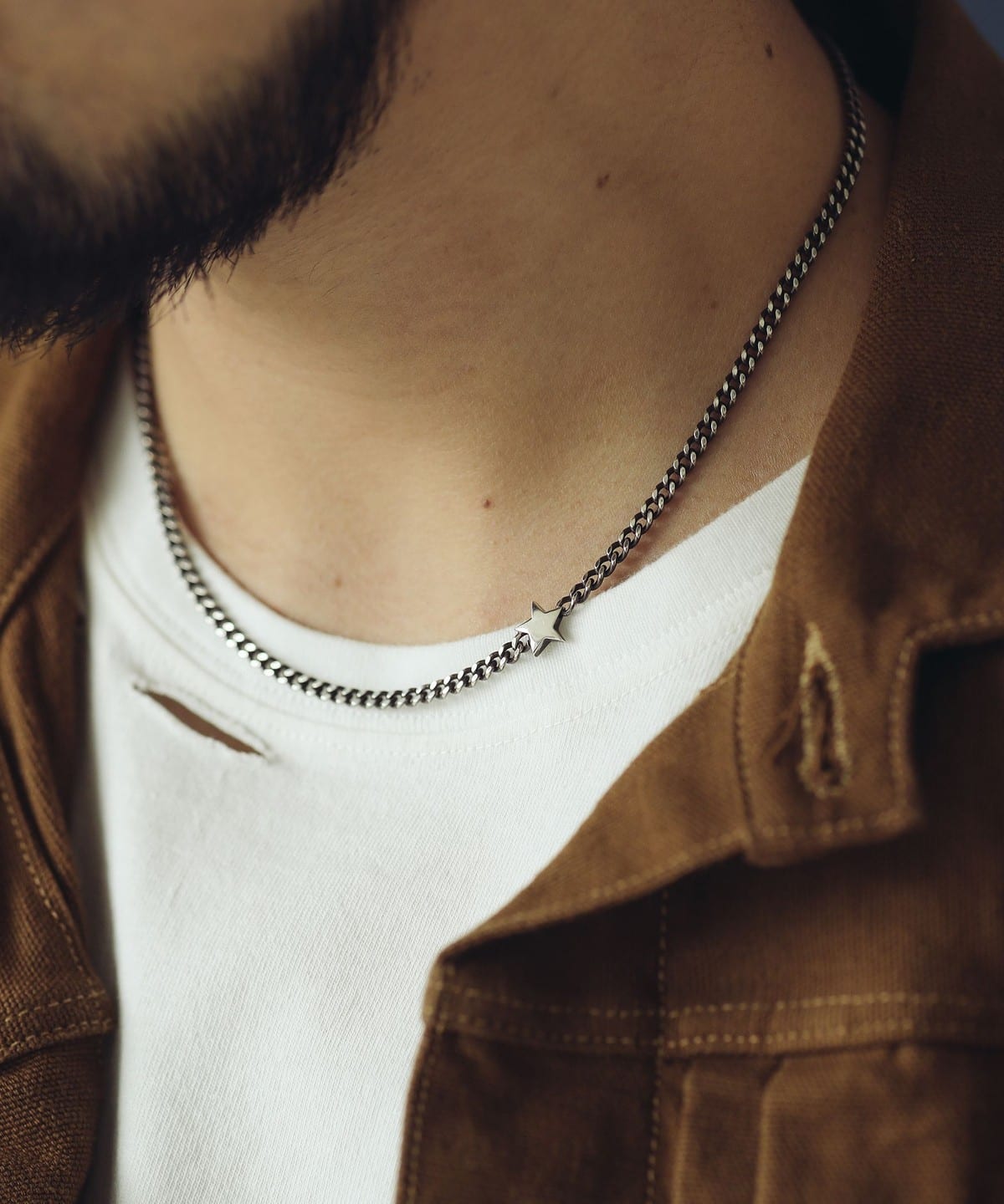 【受注生産商品】MASATO INOUE マサト イノウエ / スターモチーフ シルバー ネックレス STR-CB3.5 45 アクセサリー WOMEN SILVER ONE SIZE 【受注生産商品】MASATO INOUE マサト イノウエ / スターモチーフ シルバー ネックレス STR-CB3.5 45 アクセサリー WOMEN SILVER ONE SIZE