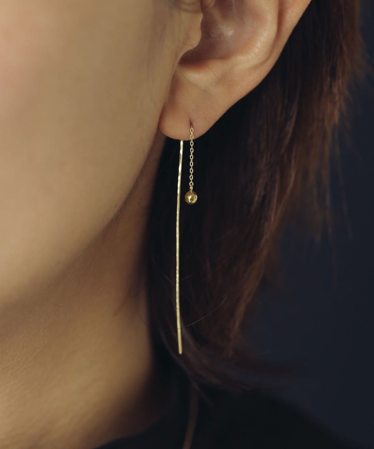 【受注生産商品】MASATO INOUE マサト イノウエ ボール ワイヤーピアス PC-FLCT21B GP アクセサリー WOMEN GOLD ONE SIZE