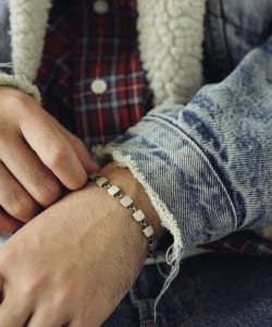 【受注生産商品】MASATO INOUE スクエア モチーフ ブレスレット BR-SQ-025