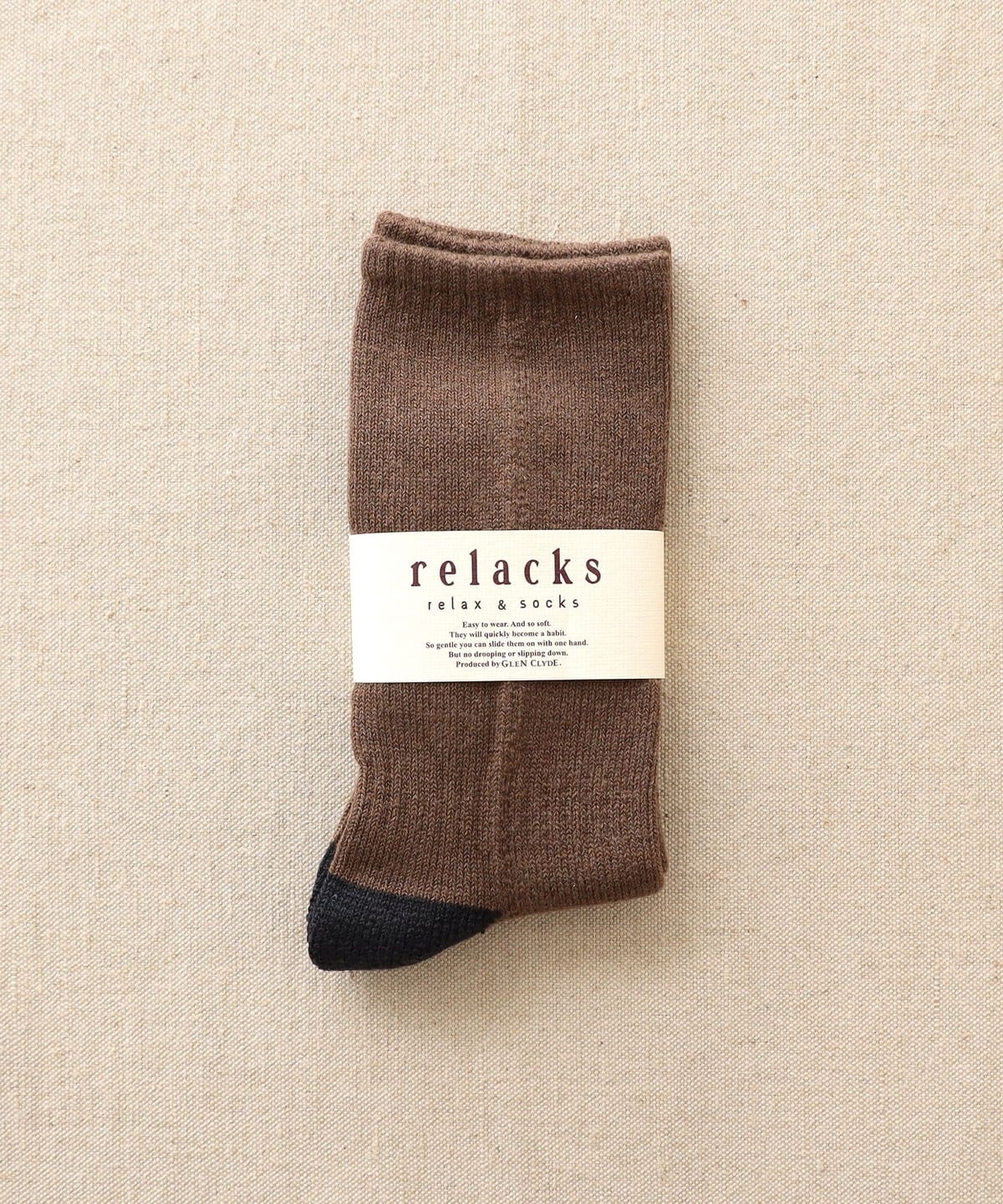 relacks / Plain Sox レッグウェア MEN BROWN ONE SIZE relacks / Plain Sox レッグウェア MEN BROWN ONE SIZE