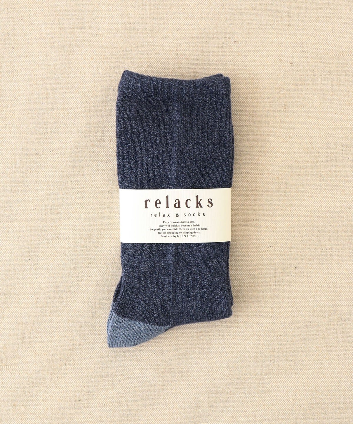 relacks / Plain Sox レッグウェア MEN NAVY ONE SIZE relacks / Plain Sox レッグウェア MEN NAVY ONE SIZE