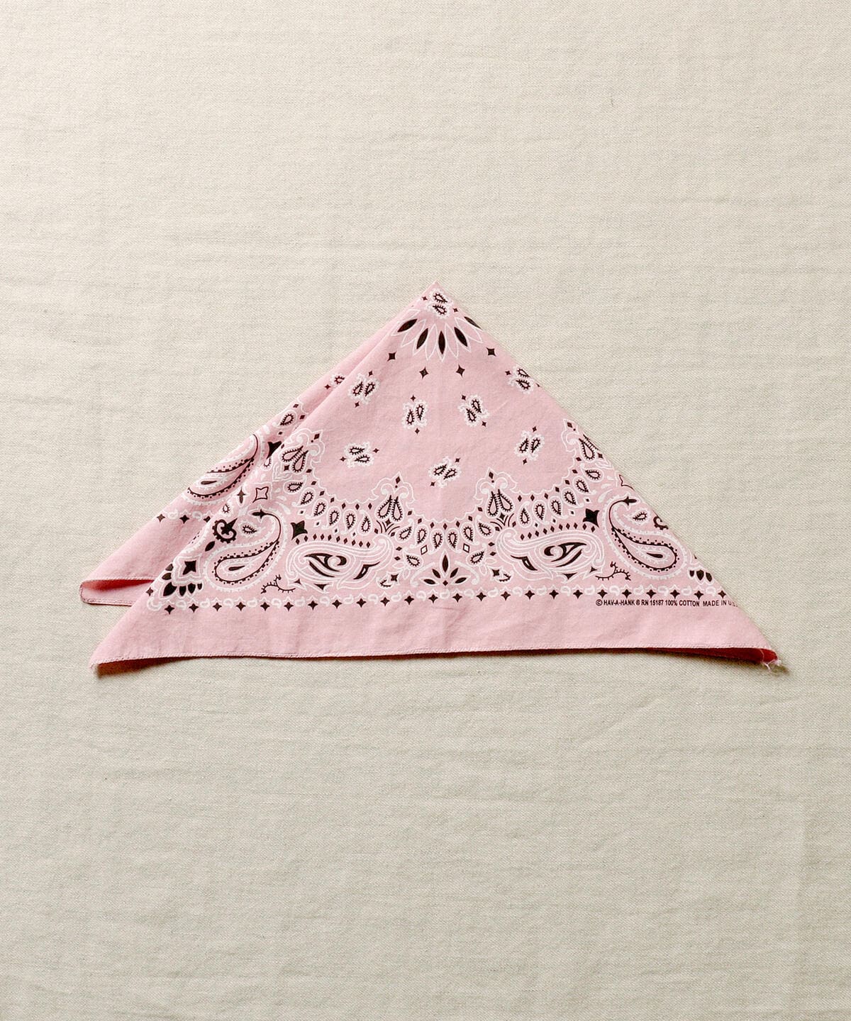 HAV-A-HANK ハバハンク / バイオウォッシュ バンダナ 財布・小物 MEN lt. pink ONE SIZE HAV-A-HANK ハバハンク / バイオウォッシュ バンダナ 財布・小物 MEN lt. pink ONE SIZE