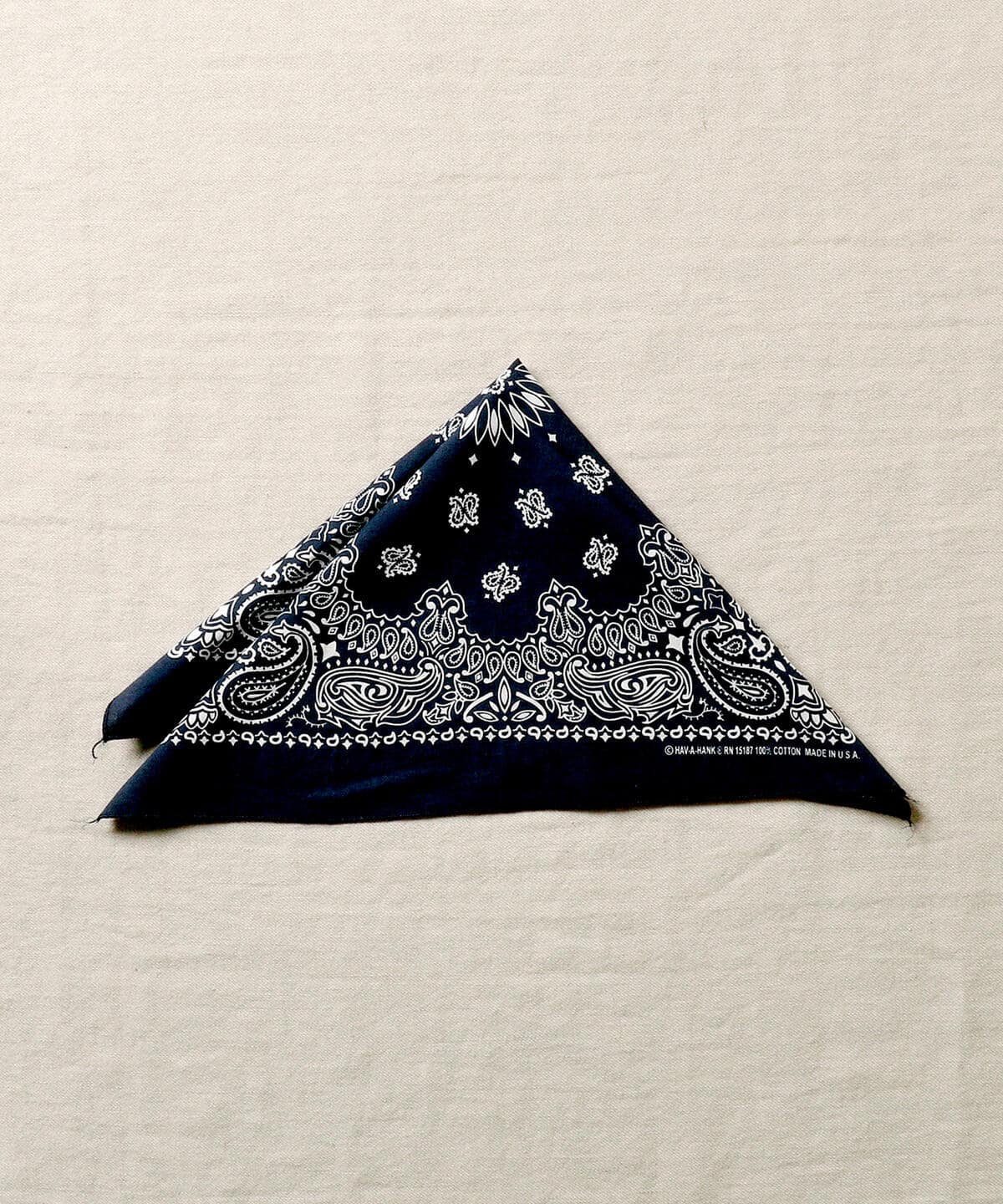 HAV-A-HANK ハバハンク / バイオウォッシュ バンダナ 財布・小物 MEN NAVY ONE SIZE HAV-A-HANK ハバハンク / バイオウォッシュ バンダナ 財布・小物 MEN NAVY ONE SIZE