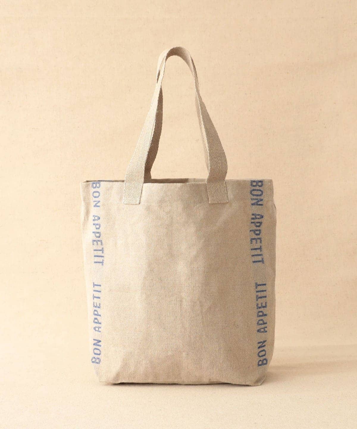 Charvet Editions シャルベ エディション / 『BON APPETIT』 リネン トート バッグ バッグ WOMEN BLUE ONE SIZE Charvet Editions シャルベ エディション / 『BON APPETIT』 リネン トート バッグ バッグ WOMEN BLUE ONE SIZE