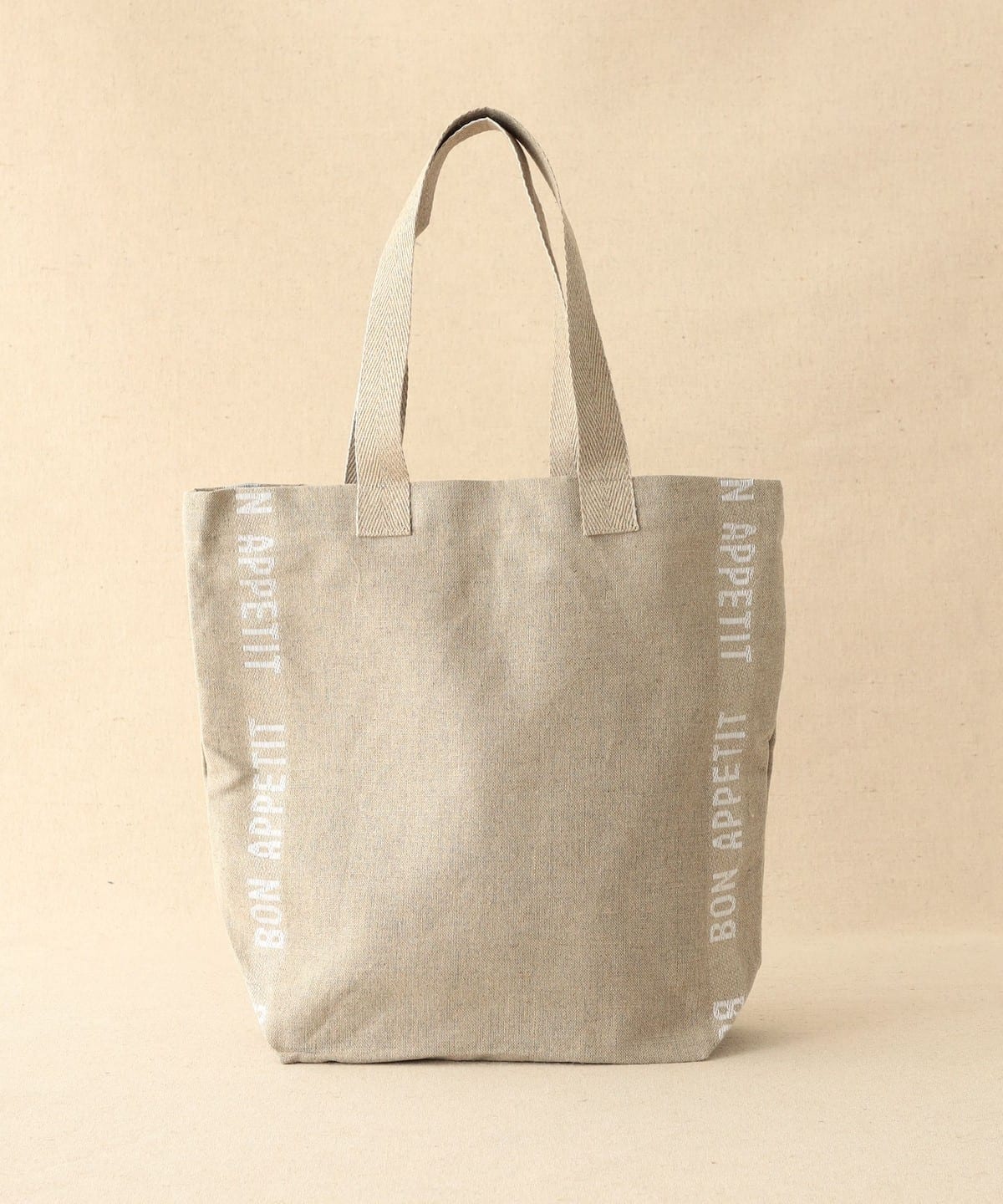 Charvet Editions シャルベ エディション / 『BON APPETIT』 リネン トート バッグ バッグ WOMEN WHITE ONE SIZE Charvet Editions シャルベ エディション / 『BON APPETIT』 リネン トート バッグ バッグ WOMEN WHITE ONE SIZE