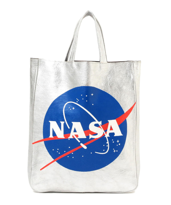 BEAMS Planets（ビームス プラネッツ）【受注生産商品】COXCOMB / 『NASA』 レザー トート バッグ（バッグ トートバッグ）通販｜ BEAMS