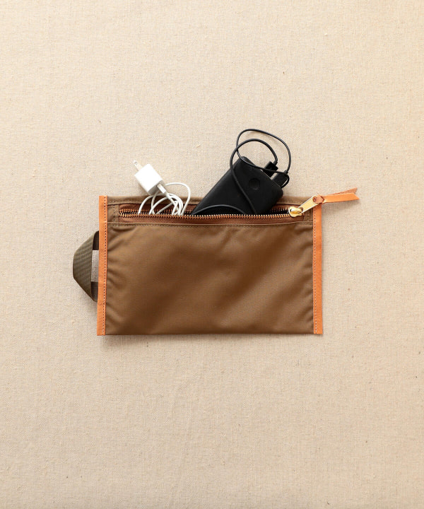 【きゃんべる】フラットポーチ❤ BEAMS Planets（ビームス プラネッツ）JOSHU+VELA / 『Zip Pouch
