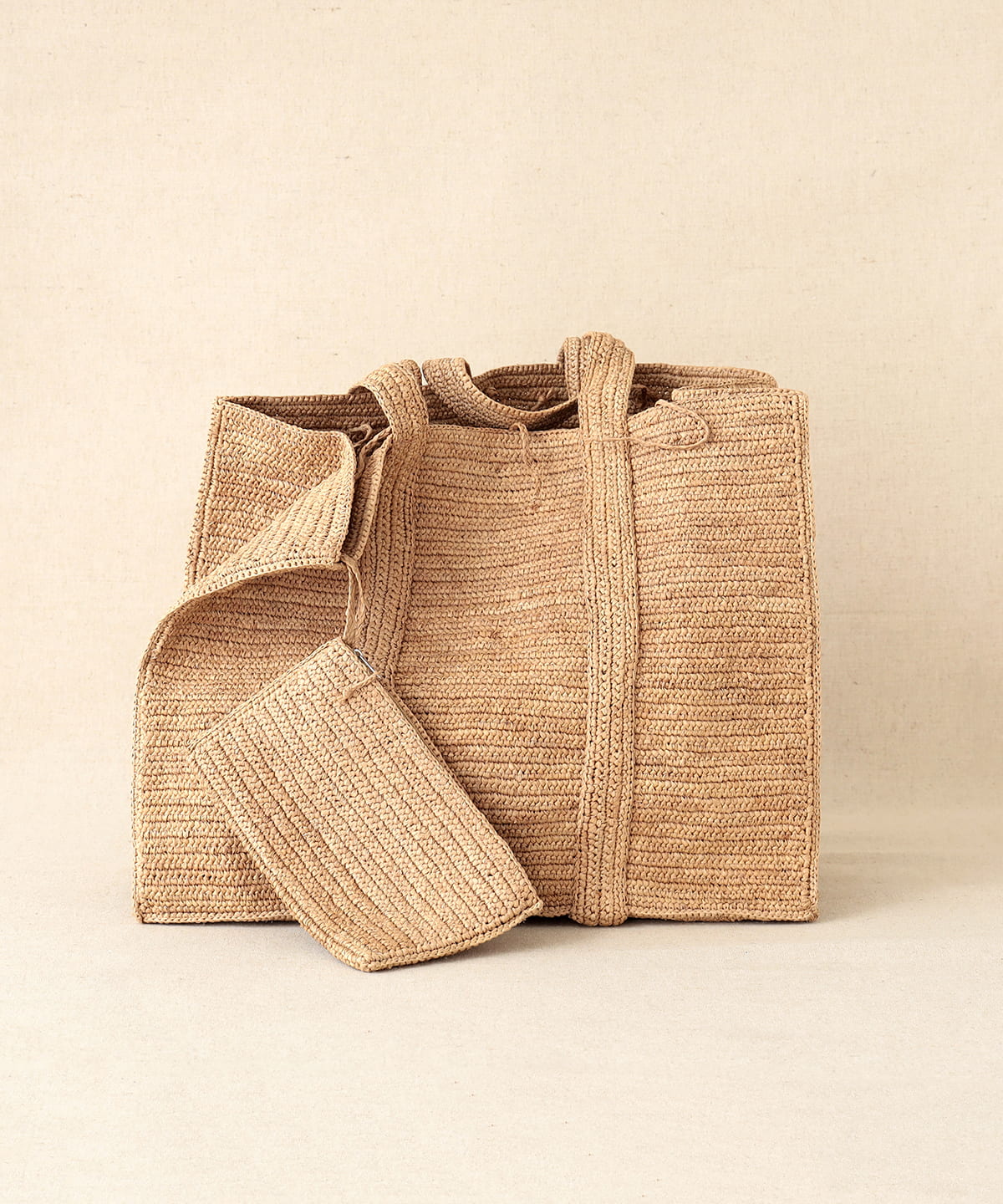 TONGASOA ARTISANAL / BAG VEGAN バッグ WOMEN BEIGE ONE SIZE TONGASOA ARTISANAL / BAG VEGAN バッグ WOMEN BEIGE ONE SIZE