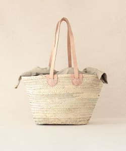 the khaki / フランス軍 “UPCYCLE” サファリ シャツ  カゴバッグ
