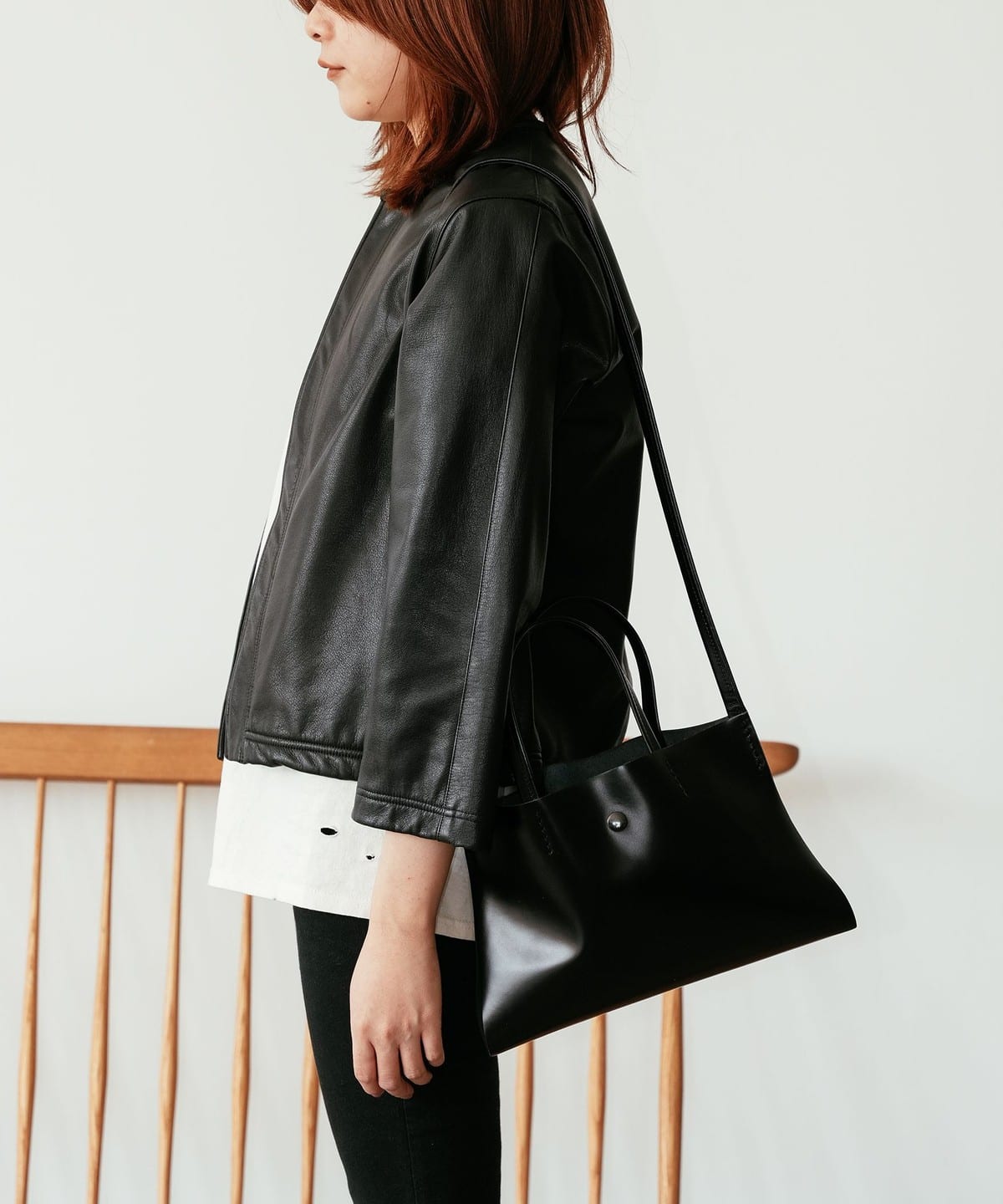 BEAMS Planets（ビームス プラネッツ）HYOGO LEATHER / 薪BAG風