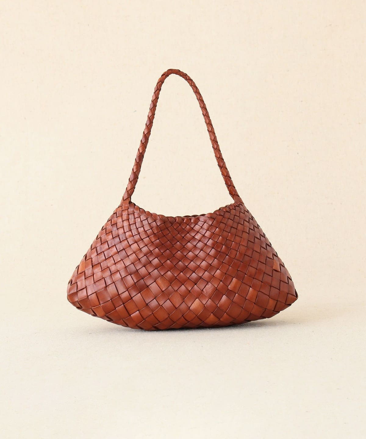 dragon ドラゴン /『ROSANNA』レザーメッシュ バゲットバッグ バッグ WOMEN TAN ONE SIZE dragon ドラゴン /『ROSANNA』レザーメッシュ バゲットバッグ バッグ WOMEN TAN ONE SIZE