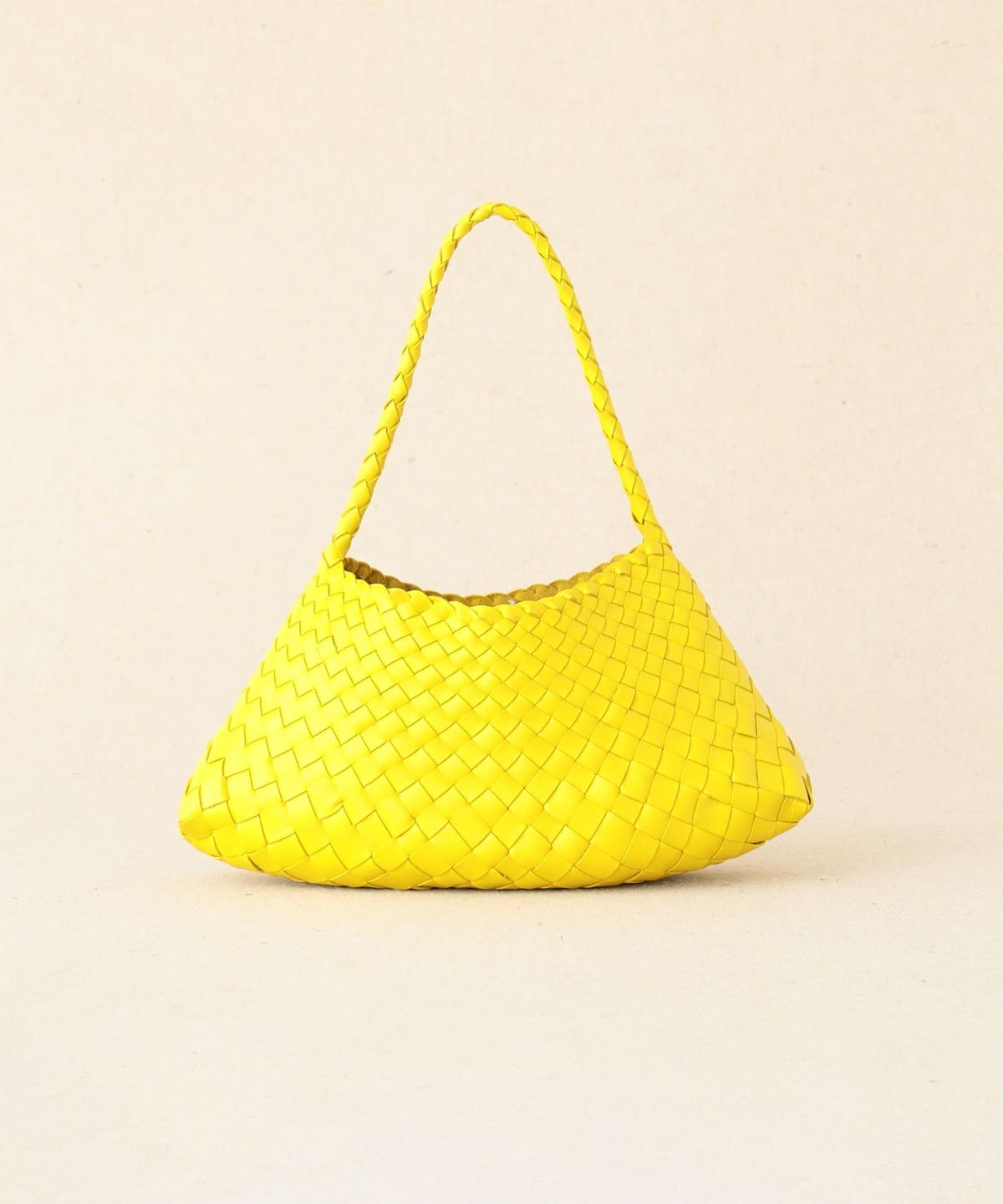 dragon ドラゴン /『ROSANNA』レザーメッシュ バゲットバッグ バッグ WOMEN YELLOW ONE SIZE dragon ドラゴン /『ROSANNA』レザーメッシュ バゲットバッグ バッグ WOMEN YELLOW ONE SIZE