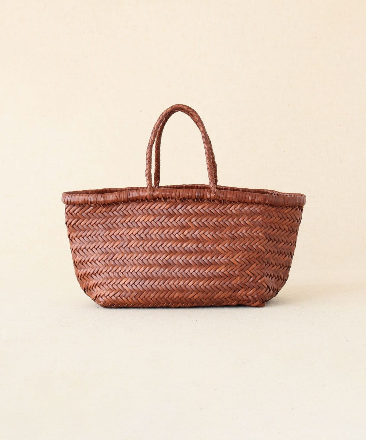 dragon ドラゴン /『BAMBOO TRIPLE JUMP』レザーメッシュ ミニ トートバッグ バッグ WOMEN TAN ONE SIZE dragon ドラゴン /『BAMBOO TRIPLE JUMP』レザーメッシュ ミニ トートバッグ バッグ WOMEN TAN ONE SIZE