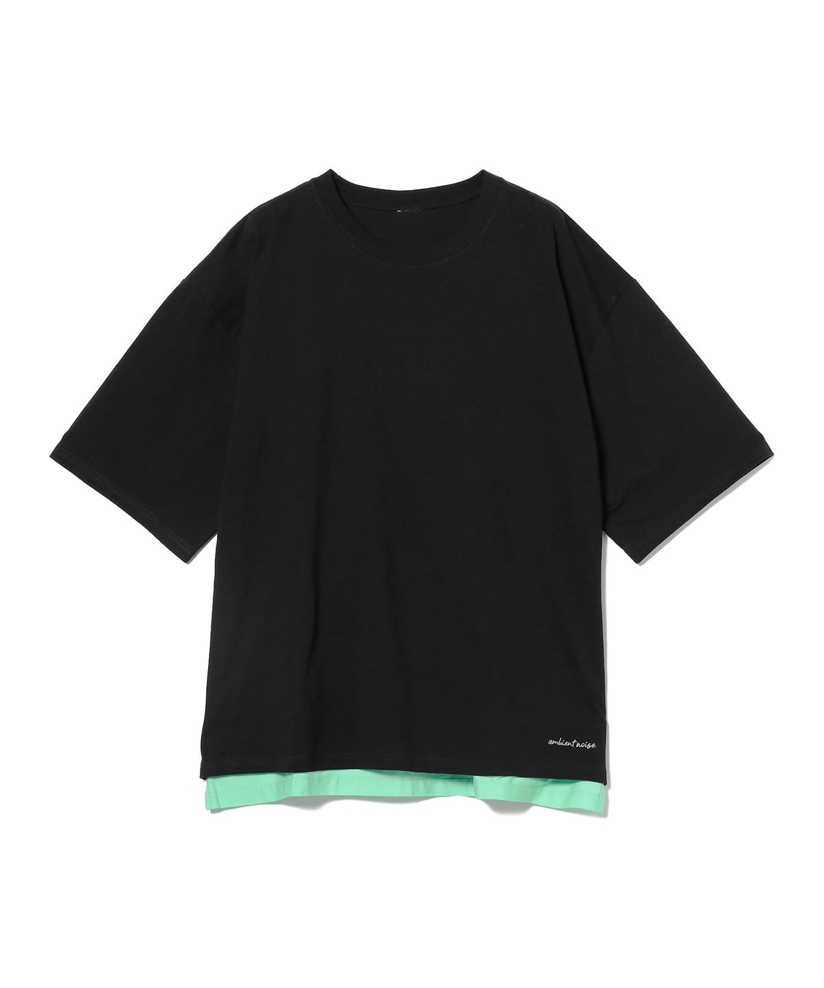 江口裕@B印MARKET B印マーケット / OVER DUB T-Shirts ribcustom Tシャツ・カットソー MEN BLK×Green XL 江口裕@B印MARKET B印マーケット / OVER DUB T-Shirts ribcustom Tシャツ・カットソー MEN BLK×Green XL