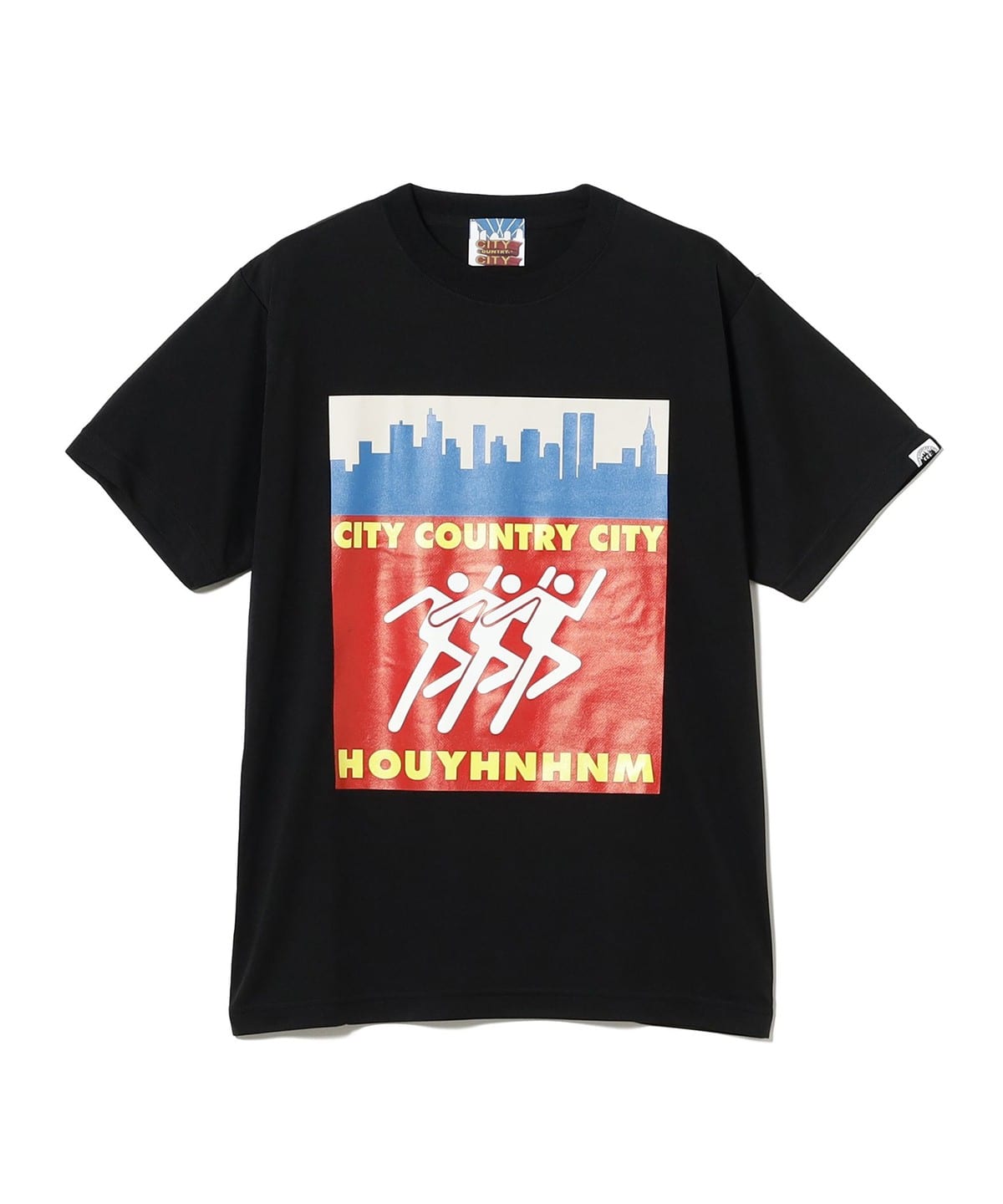 牧野英明@B印MARKET / CITY COUNTRY CITY シティー カントリー シティー × HOUYHNHNM DRY T-SHIRT_#1 Tシャツ・カットソー MEN BLACK L 牧野英明@B印MARKET / CITY COUNTRY CITY シティー カントリー シティー × HOUYHNHNM DRY T-SHIRT_#1 Tシャツ・カットソー MEN BLACK L