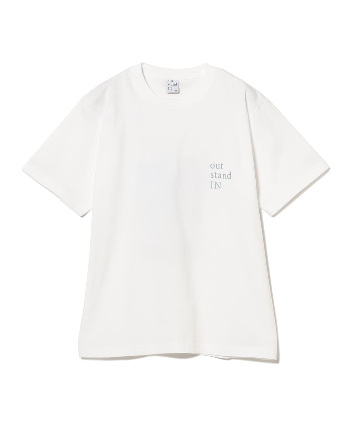 和田健二郎@B印MARKET B印マーケット / out stand IN Print Tee Tシャツ・カットソー MEN WHITE② M 和田健二郎@B印MARKET B印マーケット / out stand IN Print Tee Tシャツ・カットソー MEN WHITE② M