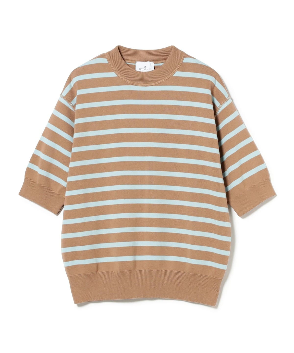 間瀬裕介@B印MARKET / ROYAL MER HUGO ボーダーニット トップス MEN BRONZO*CERULEO M 間瀬裕介@B印MARKET / ROYAL MER HUGO ボーダーニット トップス MEN BRONZO*CERULEO M