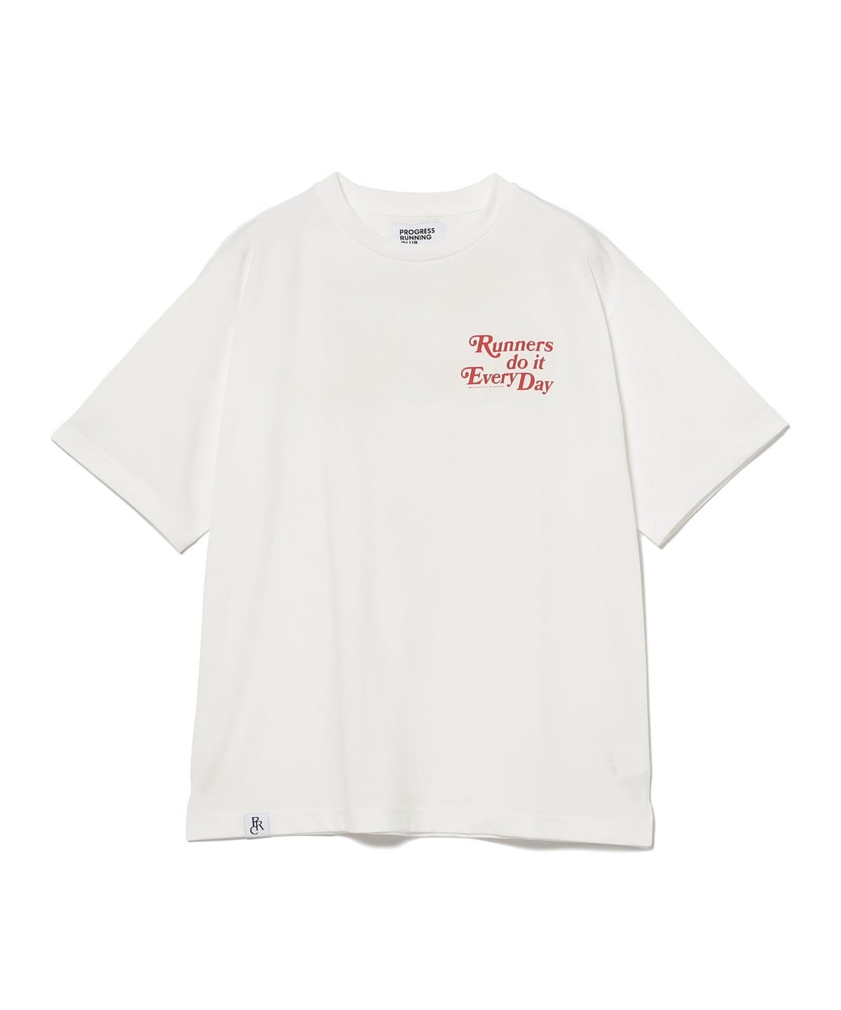 牧野英明@B印MARKET / PROGRESS RUNNING CLUB DRY Tee(DO IT EVERYDAY) Tシャツ・カットソー MEN WHITE L 牧野英明@B印MARKET / PROGRESS RUNNING CLUB DRY Tee(DO IT EVERYDAY) Tシャツ・カットソー MEN WHITE L
