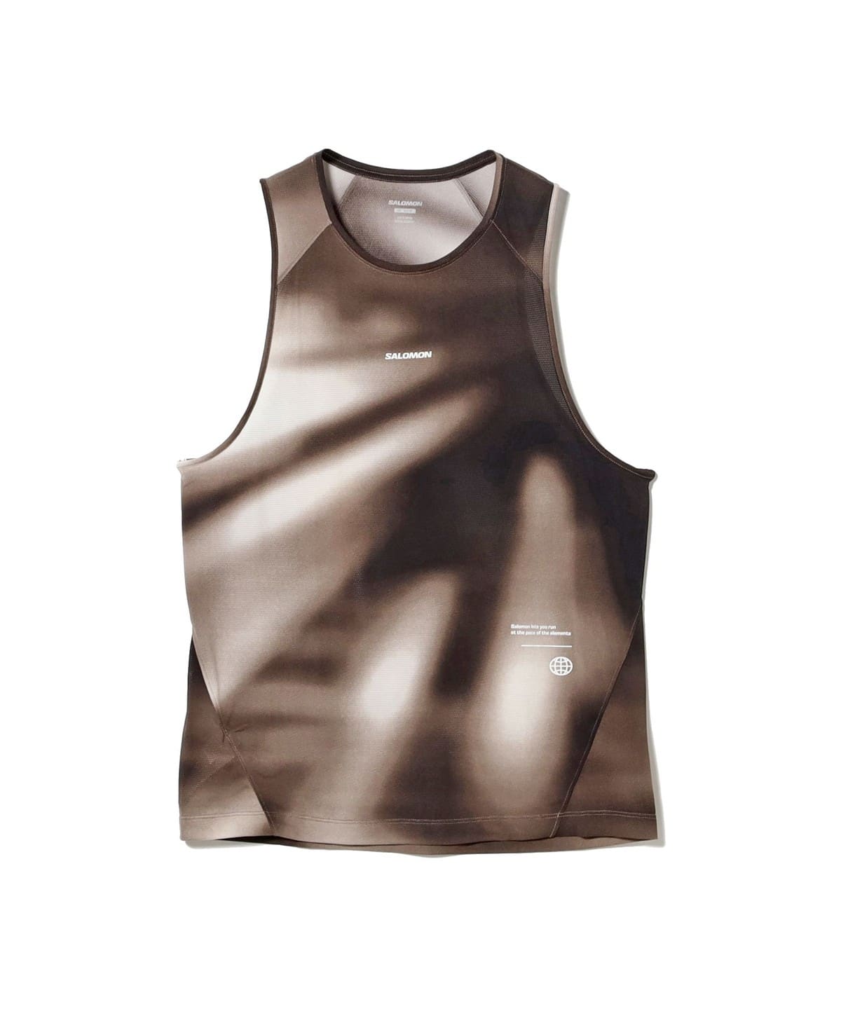 牧野英明@B印MARKET / SALOMON サロモン SHKout CORE GRAPHIC タンクトップ Tシャツ・カットソー MEN Coffee Bean XL 牧野英明@B印MARKET / SALOMON サロモン SHKout CORE GRAPHIC タンクトップ Tシャツ・カットソー MEN Coffee Bean XL