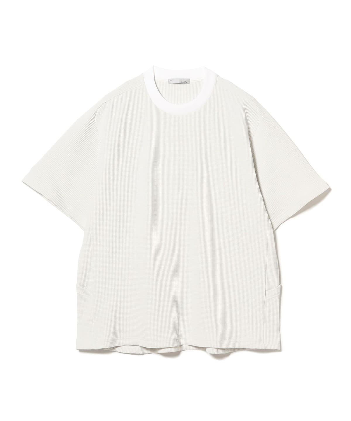 【別注】牧野英明@B印MARKET / narifuri ナリフリ マルチワッフル クルーネック Tシャツ Tシャツ・カットソー MEN OFF WHT XXL 【別注】牧野英明@B印MARKET / narifuri ナリフリ マルチワッフル クルーネック Tシャツ Tシャツ・カットソー MEN OFF WHT XXL