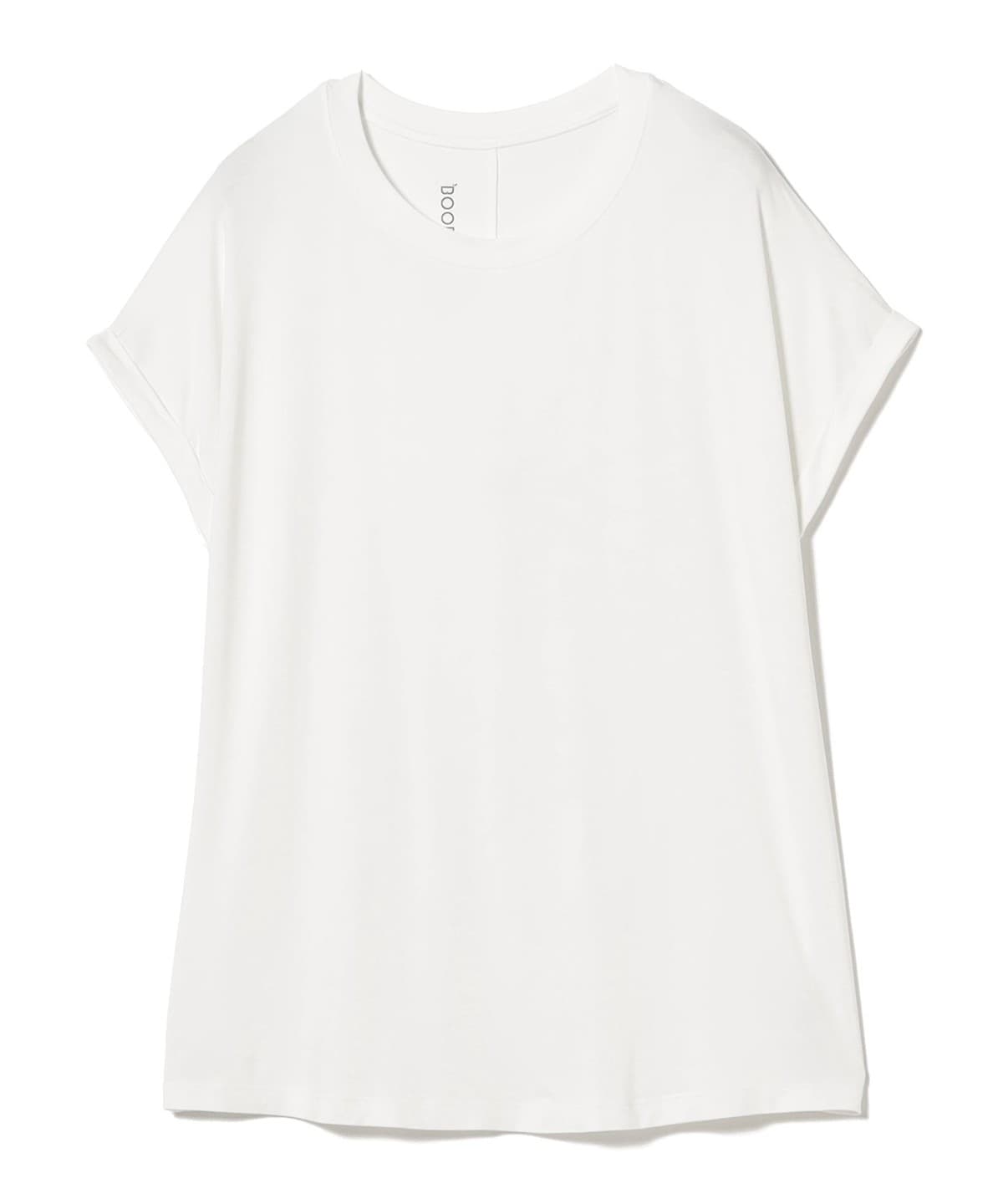 若生多絵子@B印MARKET / BOODY Rayon Tops Tシャツ・カットソー WOMEN Natural White S 若生多絵子@B印MARKET / BOODY Rayon Tops Tシャツ・カットソー WOMEN Natural White S
