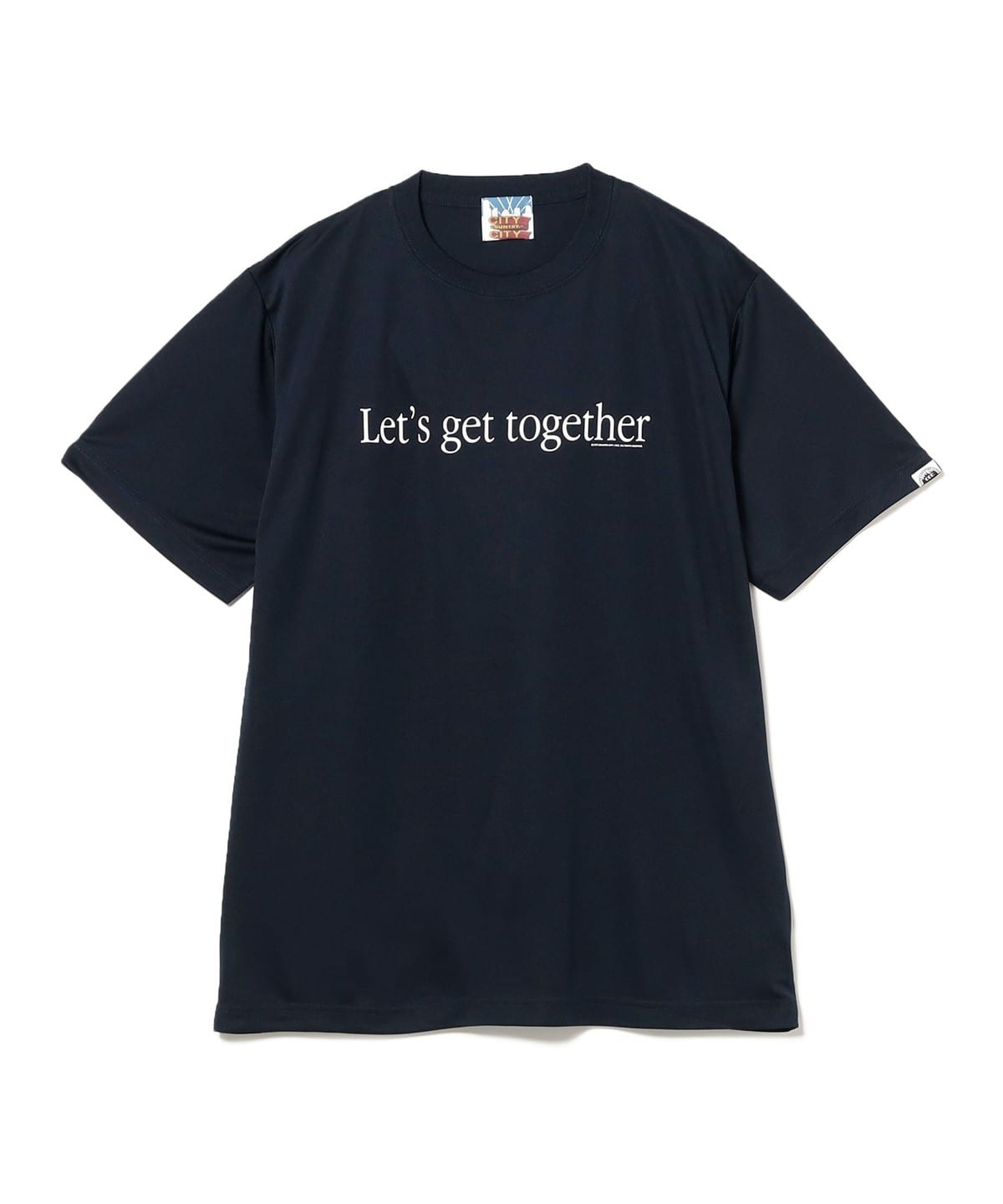 【別注】牧野英明@B印MARKET / CITY COUNTRY CITY シティー カントリー シティー Let's get together DRY Tee Tシャツ・カットソー MEN NAVY L 【別注】牧野英明@B印MARKET / CITY COUNTRY CITY シティー カントリー シティー Let's get together DRY Tee Tシャツ・カットソー MEN NAVY L