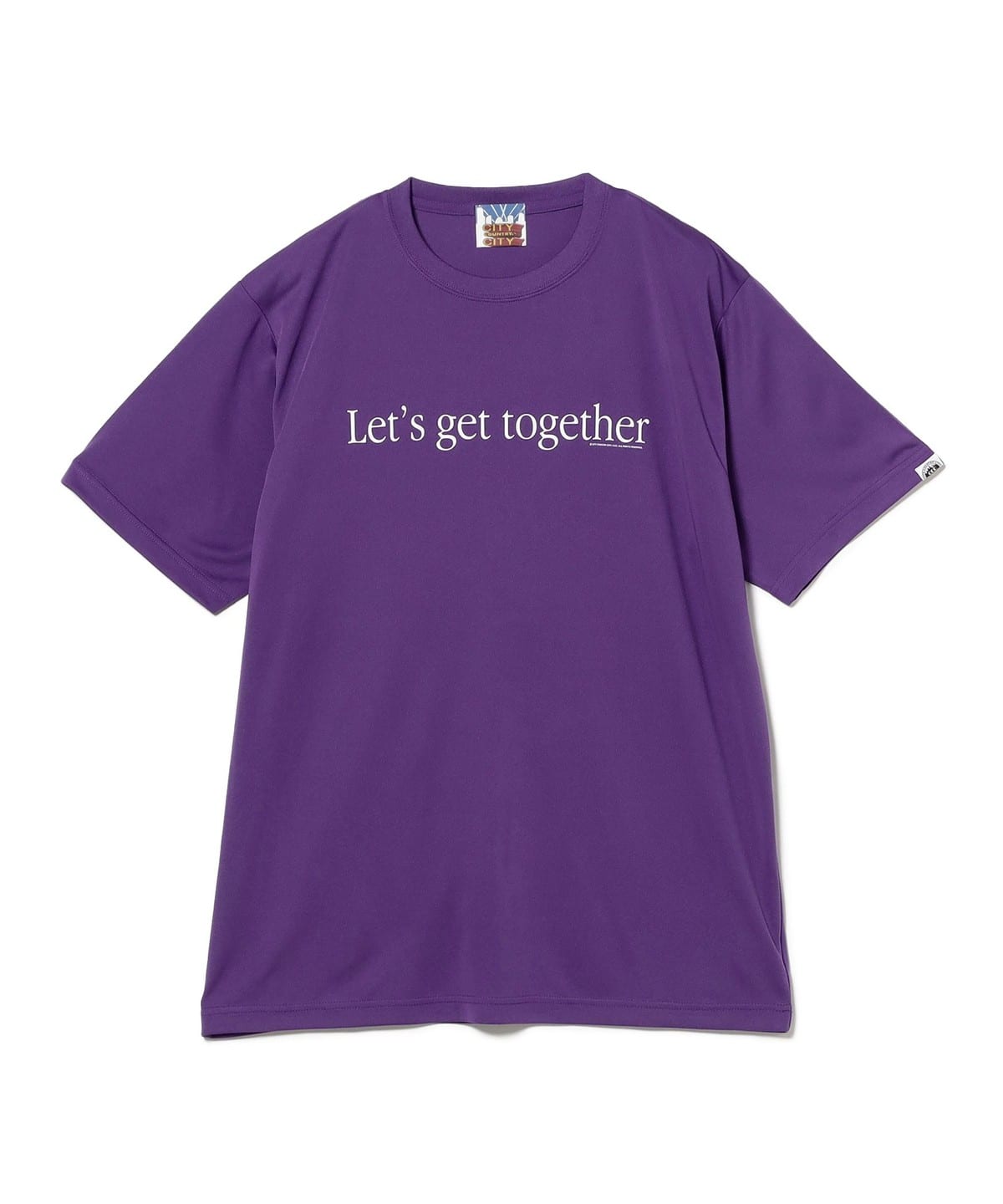 【別注】牧野英明@B印MARKET / CITY COUNTRY CITY シティー カントリー シティー Let's get together DRY Tee Tシャツ・カットソー MEN PURPLE S 【別注】牧野英明@B印MARKET / CITY COUNTRY CITY シティー カントリー シティー Let's get together DRY Tee Tシャツ・カットソー MEN PURPLE S
