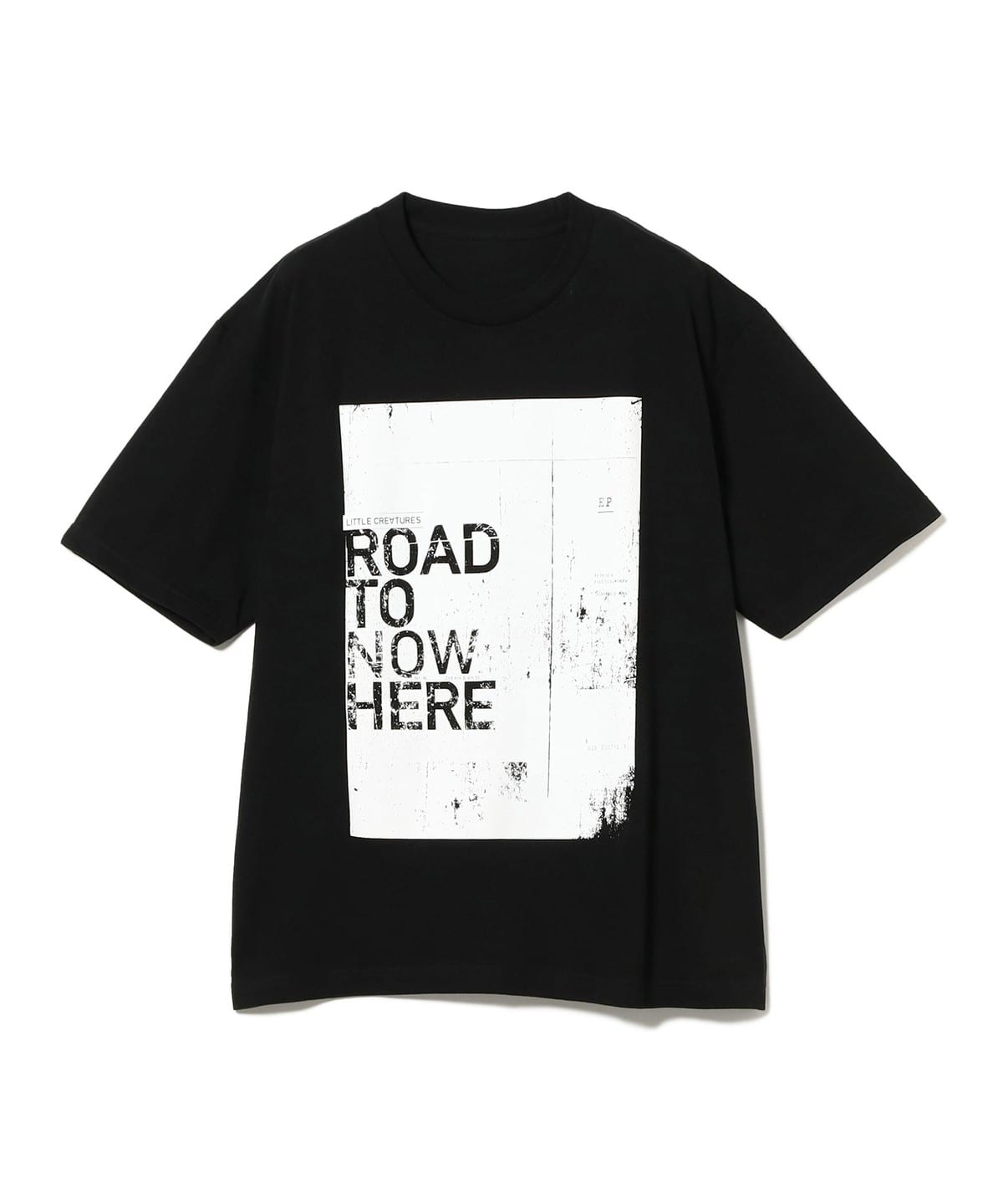 江口裕@B印MARKET /dubootleg ROAD TO NOWHERE S/S Tシャツ・カットソー MEN BLACK L 江口裕@B印MARKET /dubootleg ROAD TO NOWHERE S/S Tシャツ・カットソー MEN BLACK L