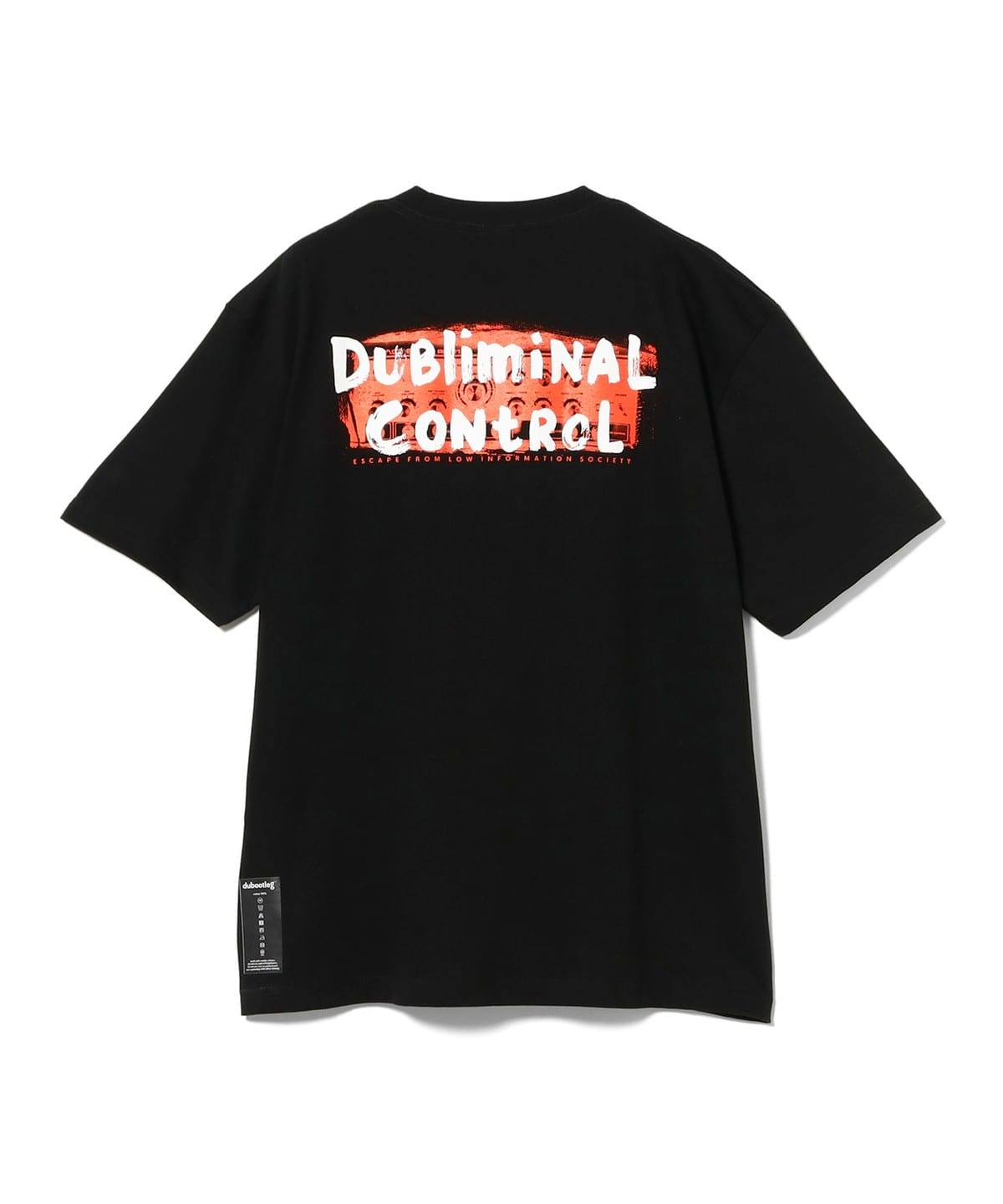 江口裕@B印MARKET / dubootleg dubliminal control S/S Tシャツ・カットソー MEN BLACK XL 江口裕@B印MARKET / dubootleg dubliminal control S/S Tシャツ・カットソー MEN BLACK XL