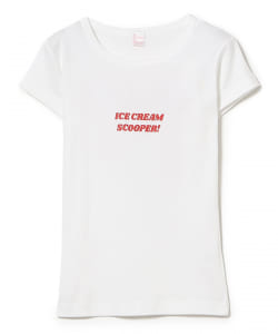 中渕敦子@B印MARKET / Harlow ICE CREAM チビTシャツ