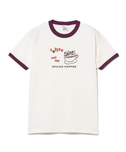 菊地延@B印MARKET / SPAiCE COFFEE スパイスリンガーTシャツ