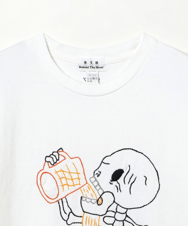 Heg.@B印MARKET / B.T.R x MRCDS OAXACA Drinking Skull T shirt