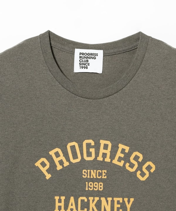 【别住】牧野秀明 @ B JIRUSHI MARKET / PROGRESS RUNNING CLUB TUBE TEE