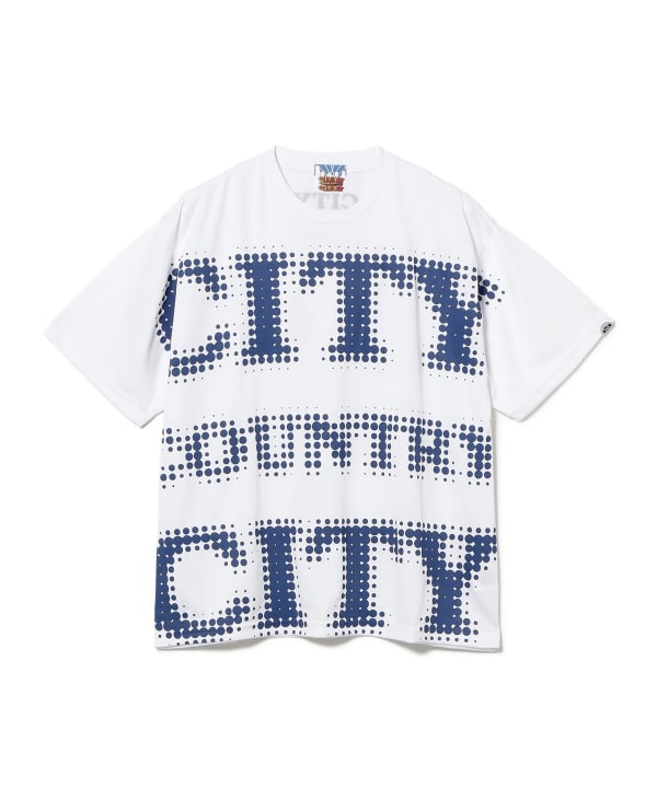 【別注】牧野秀明 @ B JIRUSHI MARKET / CITY COUNTRY CITY DOT 圖形大號T卹